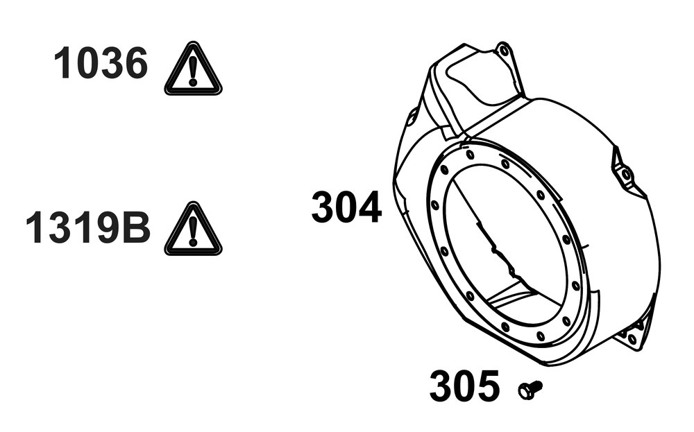 Blower Housing Group Diagram and Parts List for 13U232-0031-J1 100000 - 19Z999 Briggs and Stratton Engine